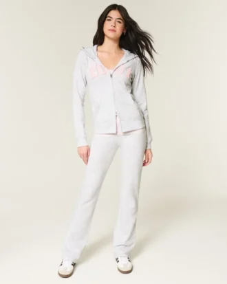 2001 Grafik Bootcut Eşofman Altı