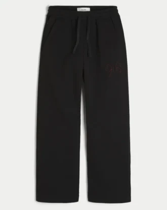 98 Grafik Bootcut Eşofman Altı