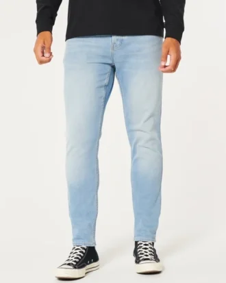 Açık Renkli Atletik Skinny Jean