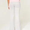 Always Cozy Örgü Katlamalı Bel Geniş Paça Pantolon