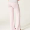Always Cozy Örgü Katlamalı Bel Geniş Paça Pantolon