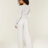 Always Cozy Rib Henley & Geniş Paça Pantolon Seti