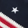 Amerikan Bayrağı Desenli Kroşe Stil Halter Üst Amerikan Bayrağı Desenli Kroşe Stil Halter Üst