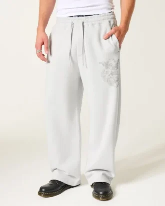 Angel Grafik Süper Bol Sweatpants
