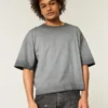 Ağır Kumaşlı Crew T-Shirt Ağır Kumaşlı Crew T-Shirt