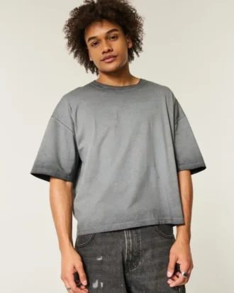 Ağır Kumaşlı Crew T-Shirt