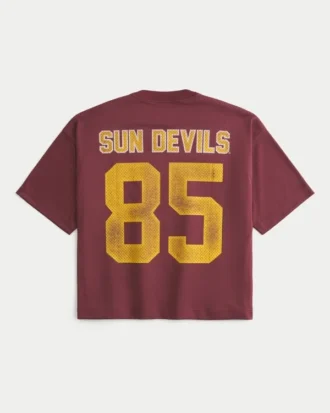 Arizona State University Sun Devils Grafik Futbol Forması