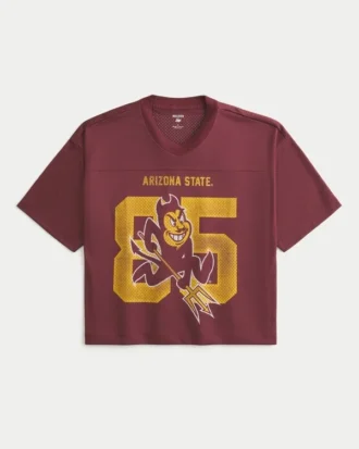 Arizona State University Sun Devils Grafik Futbol Forması