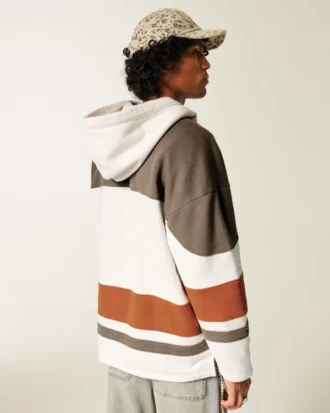 Austin’deki Texas Üniversitesi Longhorns Grafik Hokey Forması Kapüşonlu Sweatshirt