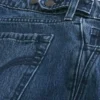 Ayarlanabilir Bel Düşük Bel Koyu Yıkama Bol Kot Pantolon Ayarlanabilir Bel Düşük Bel Koyu Yıkama Bol Kot Pantolon