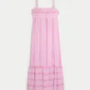 Babydoll Maxi Elbise Babydoll Maxi Elbise