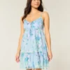 Babydoll Mini Elbise Babydoll Mini Elbise