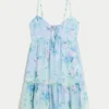 Babydoll Mini Elbise Babydoll Mini Elbise