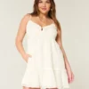 Babydoll Mini Elbise Babydoll Mini Elbise
