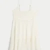 Babydoll Mini Elbise Babydoll Mini Elbise
