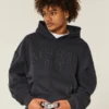 Baggy Cinch Çivili New York City Grafik Kapüşonlu Sweatshirt Baggy Cinch Çivili New York City Grafik Kapüşonlu Sweatshirt