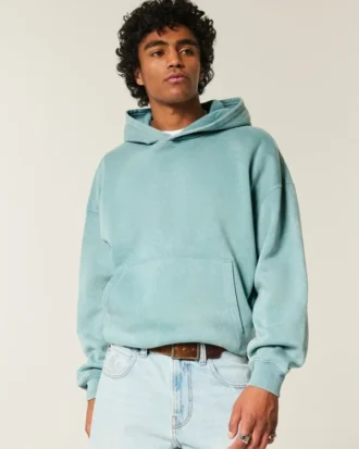 Baggy Cinch Kapüşonlu Sweatshirt