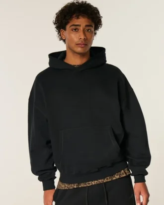 Baggy Cinch Kapüşonlu Sweatshirt