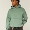 Baggy Cinch Kapüşonlu Sweatshirt