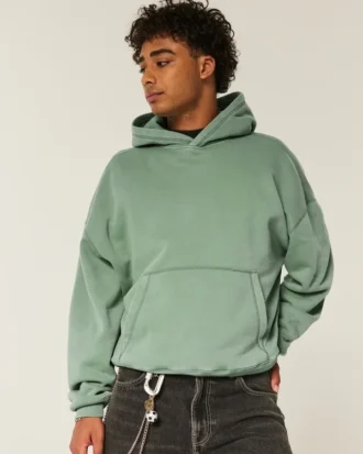 Baggy Cinch Kapüşonlu Sweatshirt
