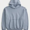 Baggy Cinch Kapüşonlu Sweatshirt