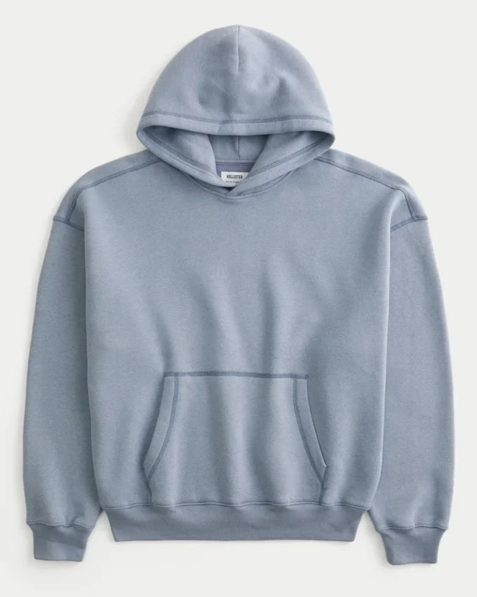 Baggy Cinch Kapüşonlu Sweatshirt