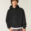 Baggy Cinch Kapüşonlu Sweatshirt
