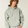 Baggy Cinch Kapüşonlu Sweatshirt