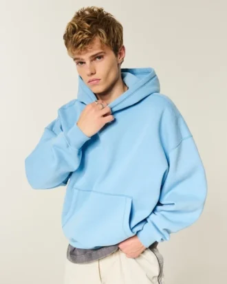 Baggy Cinch Kapüşonlu Sweatshirt