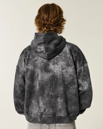 Baggy Cinch Kapüşonlu Sweatshirt