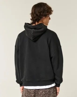 Baggy Cinch Kapüşonlu Sweatshirt