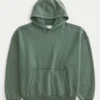 Baggy Cinch Kapüşonlu Sweatshirt