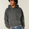 Baggy Cinch Star Aplike Kapüşonlu Sweatshirt Baggy Cinch Star Aplike Kapüşonlu Sweatshirt