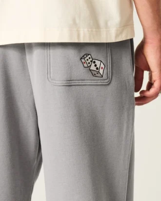 Baggy Dice Grafikli Eşofman Altı