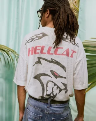 Baggy Dodge Hellcat Grafikli Jersey