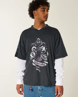 Baggy Undertaker Grafikli Jersey