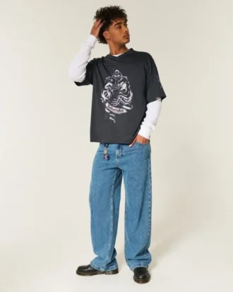 Baggy Undertaker Grafikli Jersey