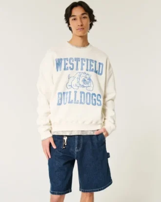 Bol Denim Boyacı Şortu