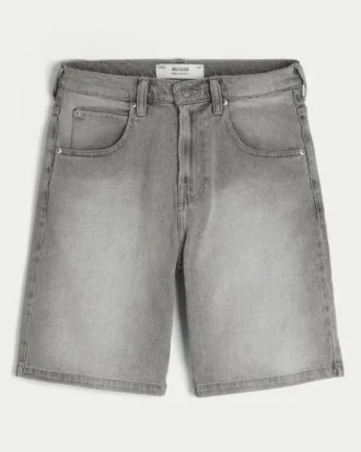 Bol Denim Şort