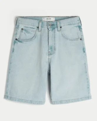 Bol Denim Şort