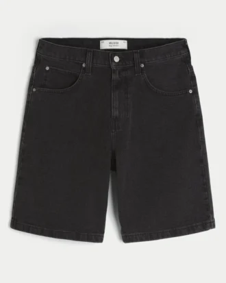 Bol Denim Şort