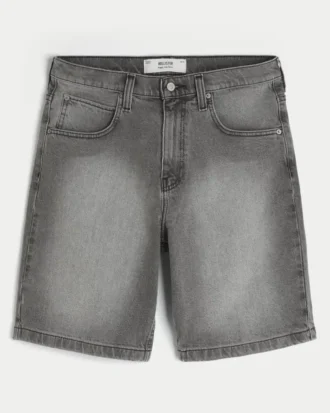 Bol Denim Şort