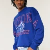 Boxy Arizona Üniversitesi Wildcats Grafikli Crew Sweatshirt