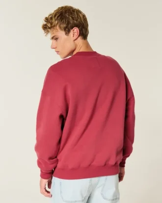 Boxy Arsenal FC Grafikli Crew Sweatshirt