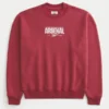 Boxy Arsenal FC Grafikli Crew Sweatshirt Boxy Arsenal FC Grafikli Crew Sweatshirt