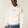 Boxy BWT Alpine Formula 1 Takımı Grafik Kapüşonlu Sweatshirt Boxy BWT Alpine Formula 1 Takımı Grafik Kapüşonlu Sweatshirt