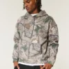 Boxy Camo Kapüşonlu Sweatshirt Boxy Camo Kapüşonlu Sweatshirt