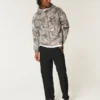 Boxy Camo Kapüşonlu Sweatshirt Boxy Camo Kapüşonlu Sweatshirt