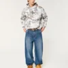 Boxy Camo Kapüşonlu Sweatshirt Boxy Camo Kapüşonlu Sweatshirt