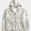 Boxy Camo Zip-Up Hoodie Boxy Camo Zip-Up Hoodie